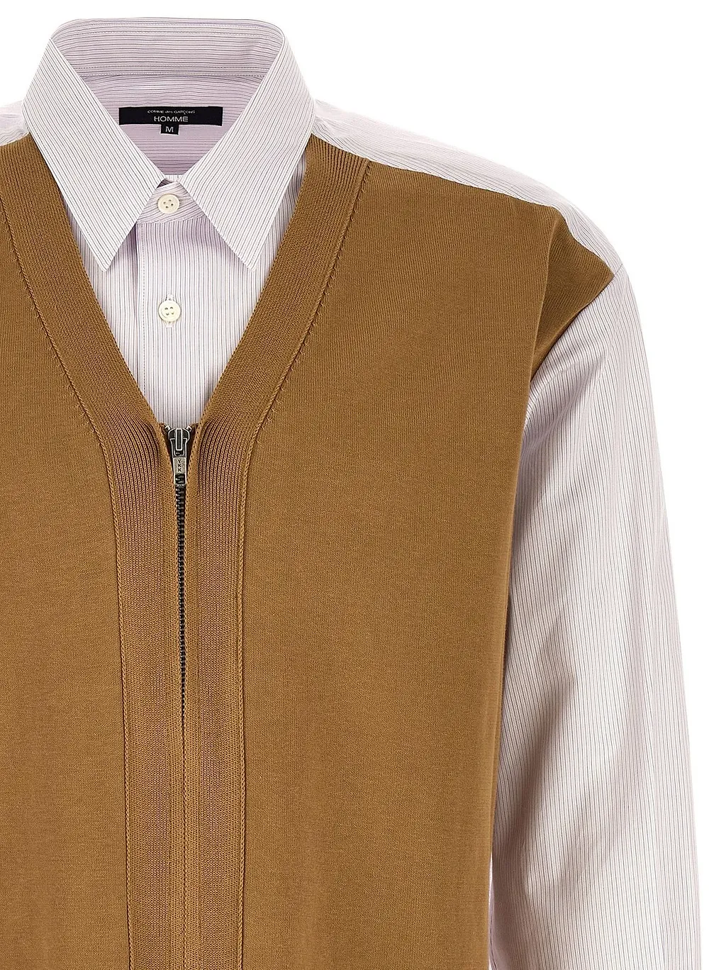 Comme Des GarÇOns Homme Cardigan Insert Shirt