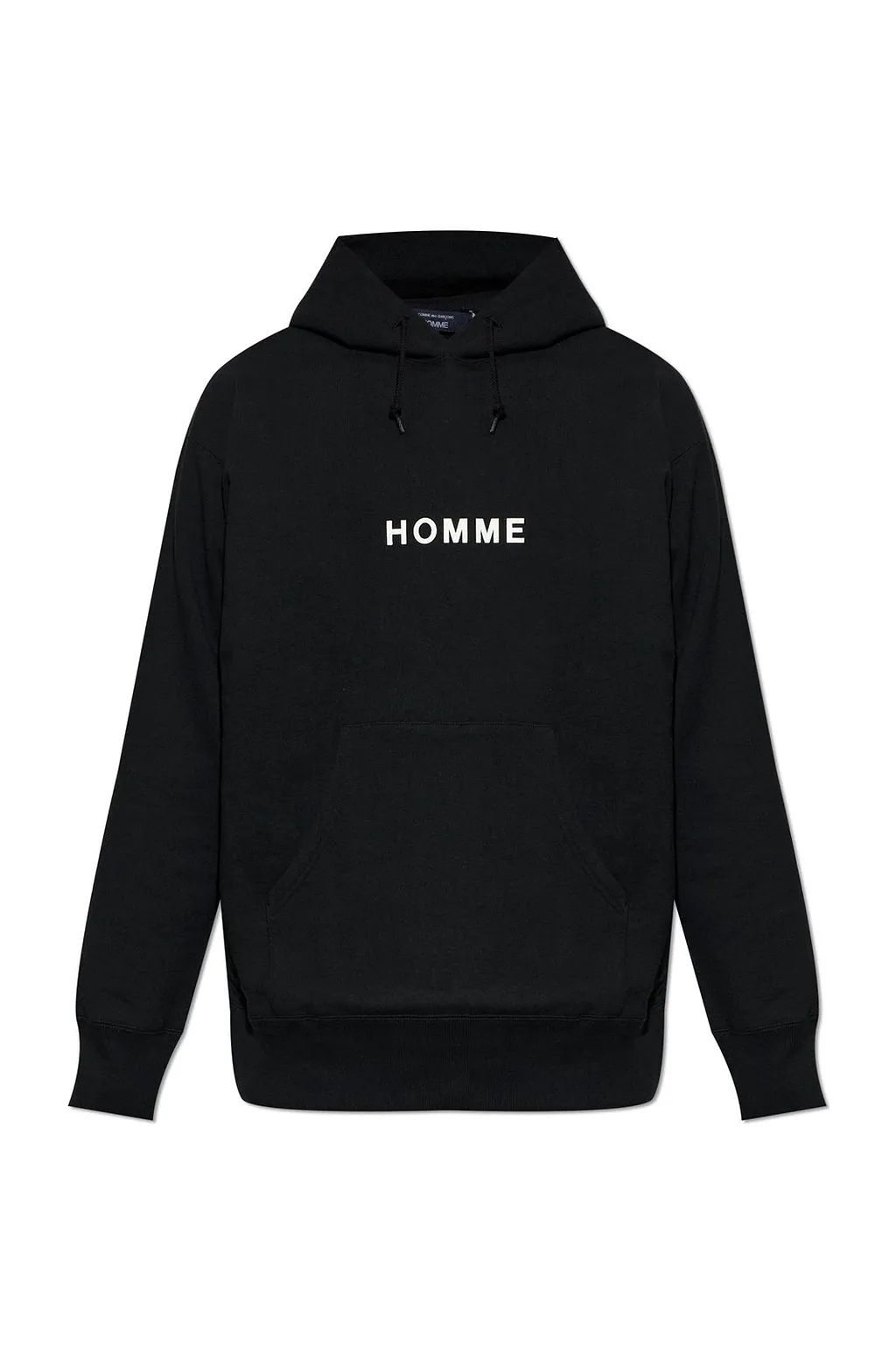 Comme Des GarÇOns Homme Plus Logo Print Hoodie