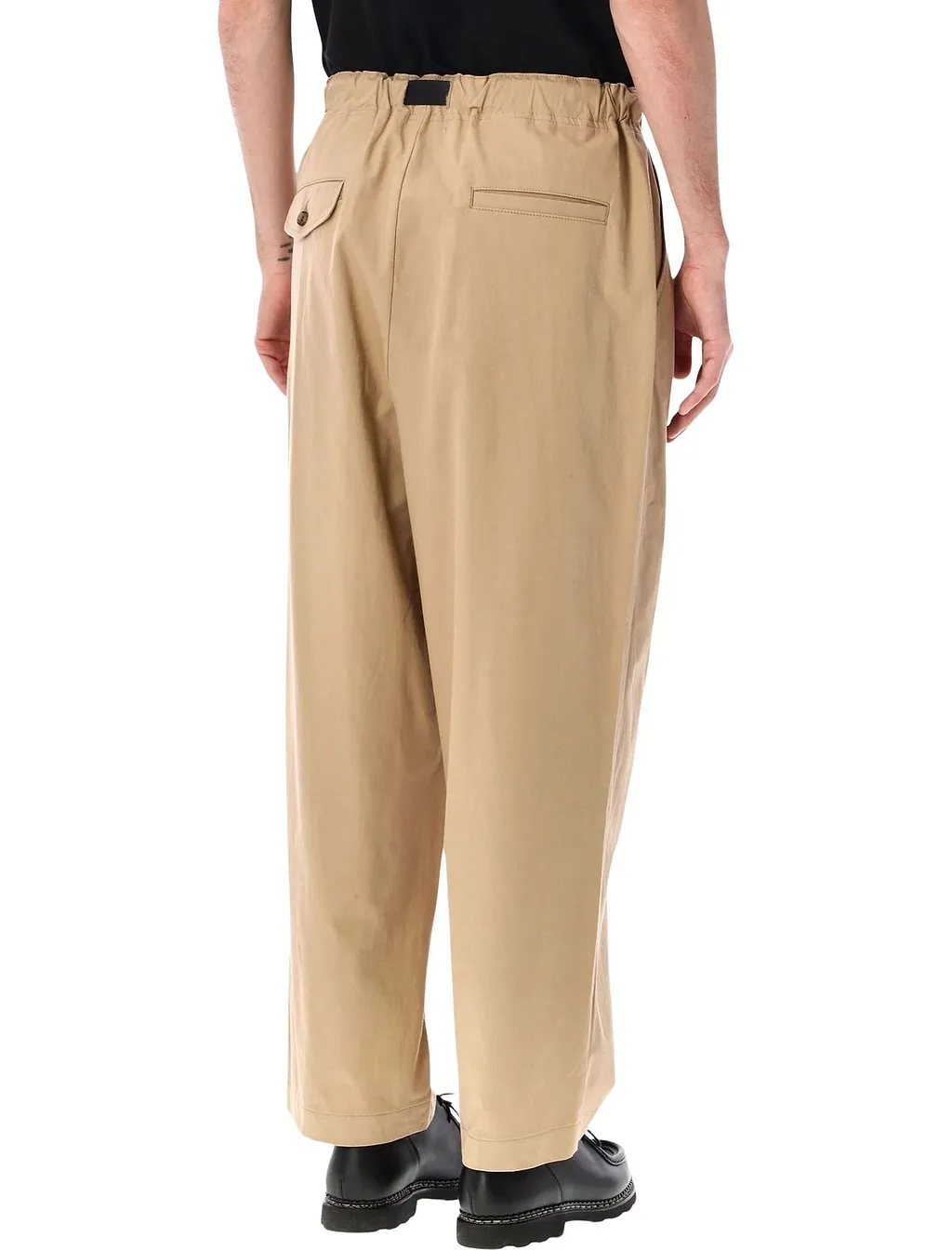 Comme Des GarÇOns Homme Belted Loose Fit Trousers