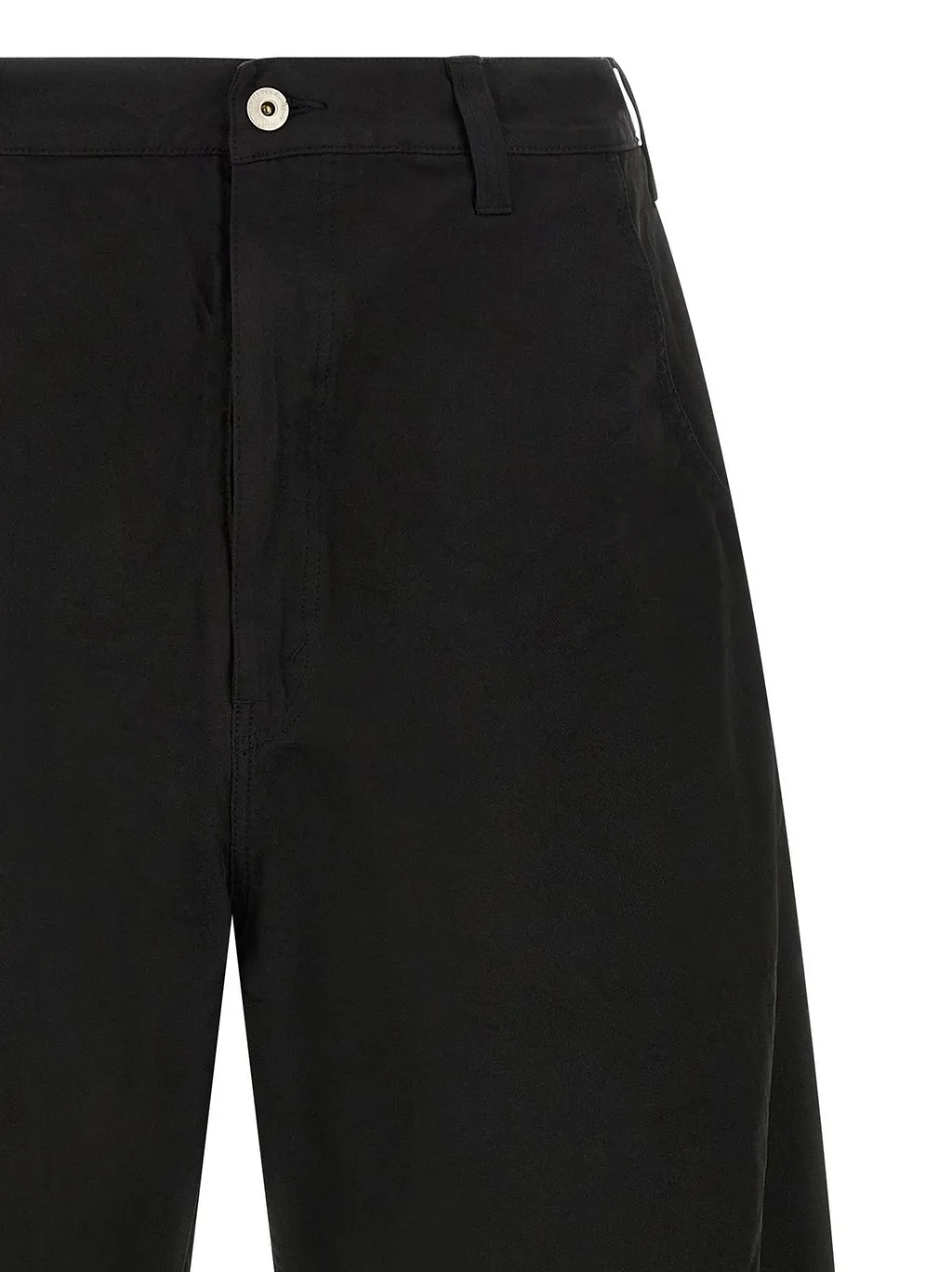 Comme Des GarÇOns Homme Curved Wide-Leg Pants