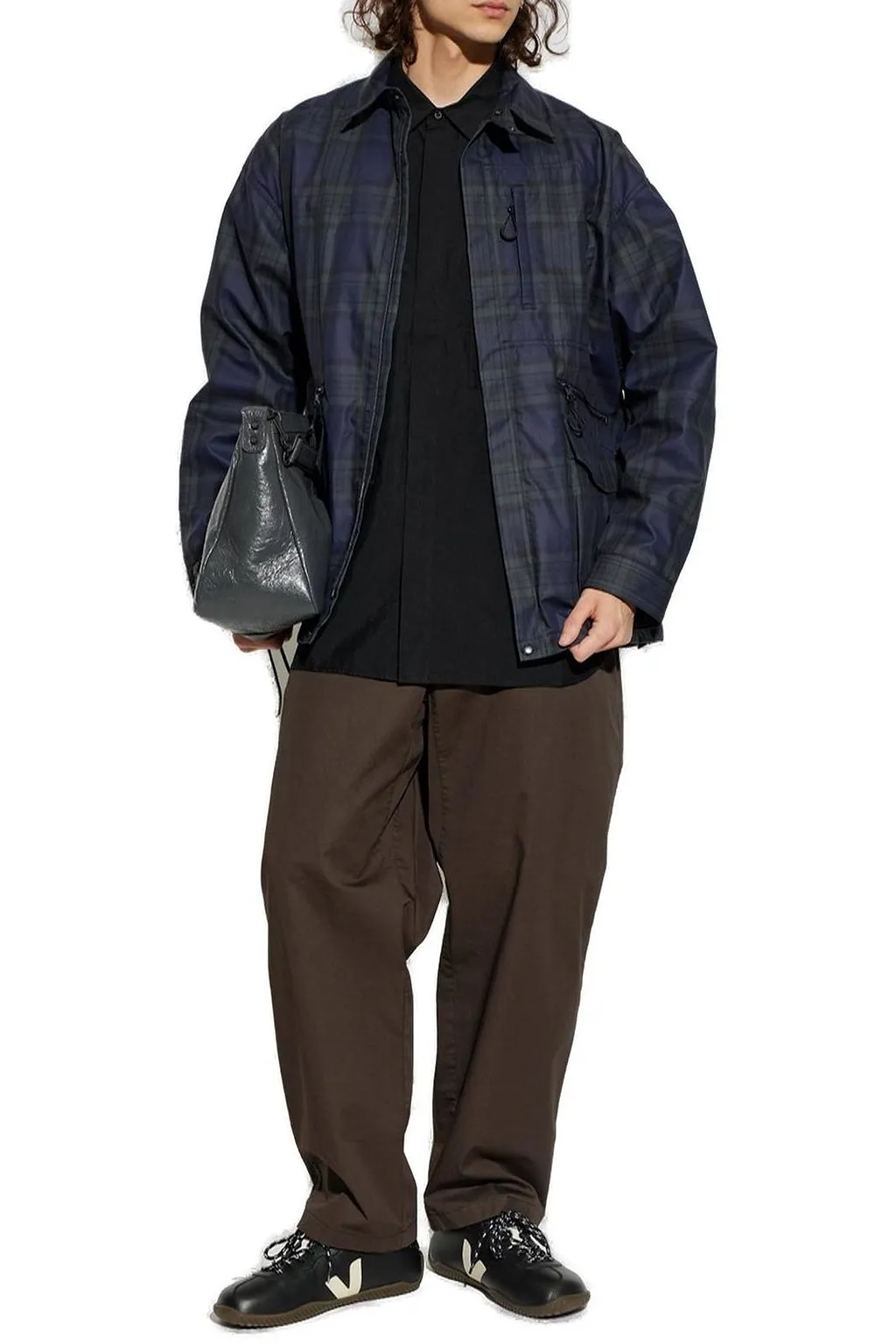 Checked Overshirt