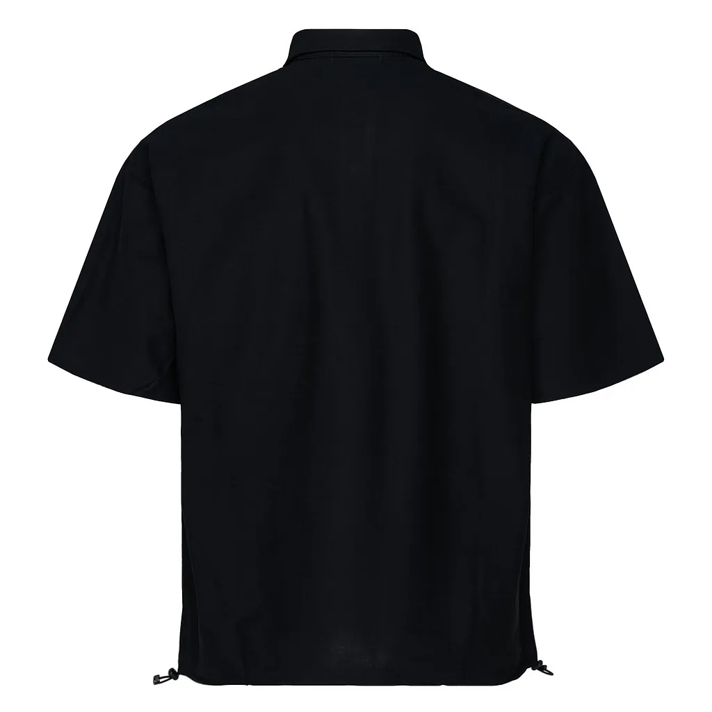 Comme Des GarÇOns Homme Drawstring Polo Shirt
