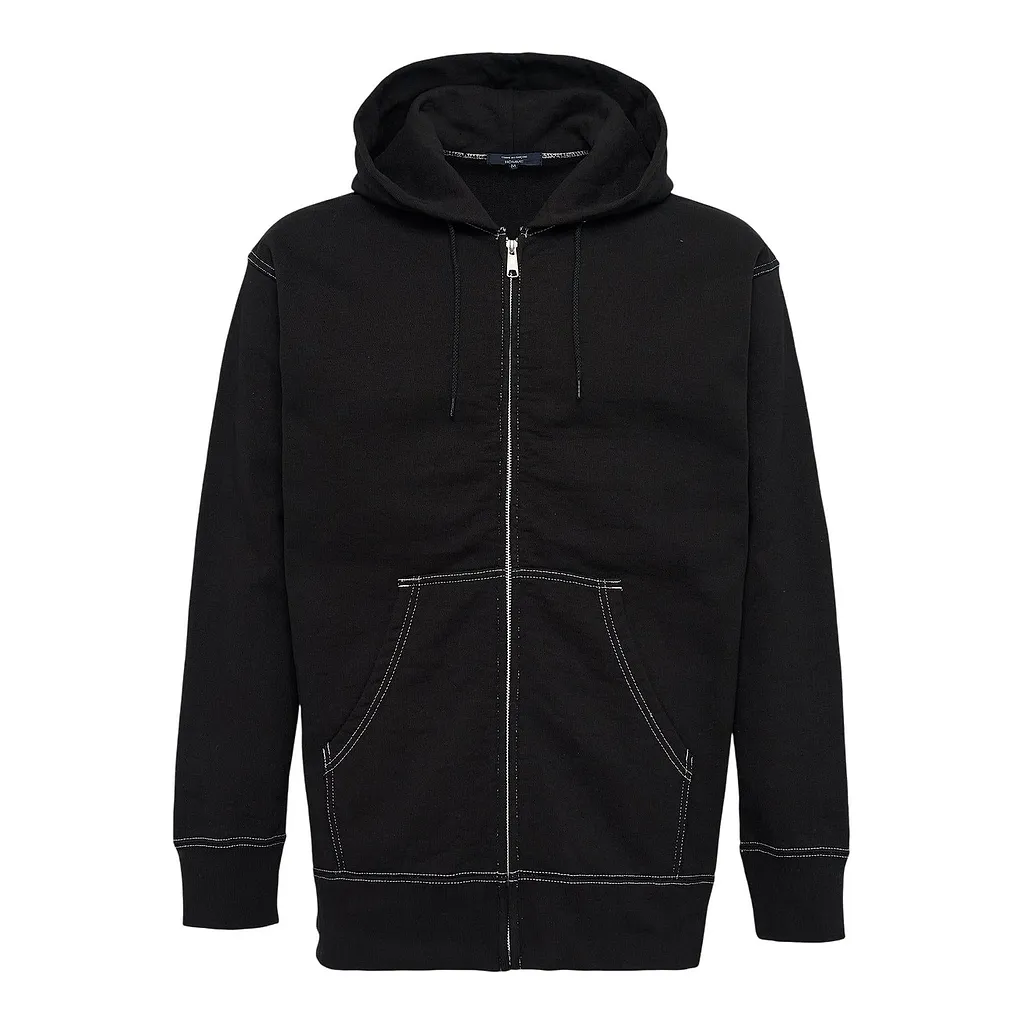 Comme Des GarÇOns Homme Contrast-Stitched Zip-Up Hoodie