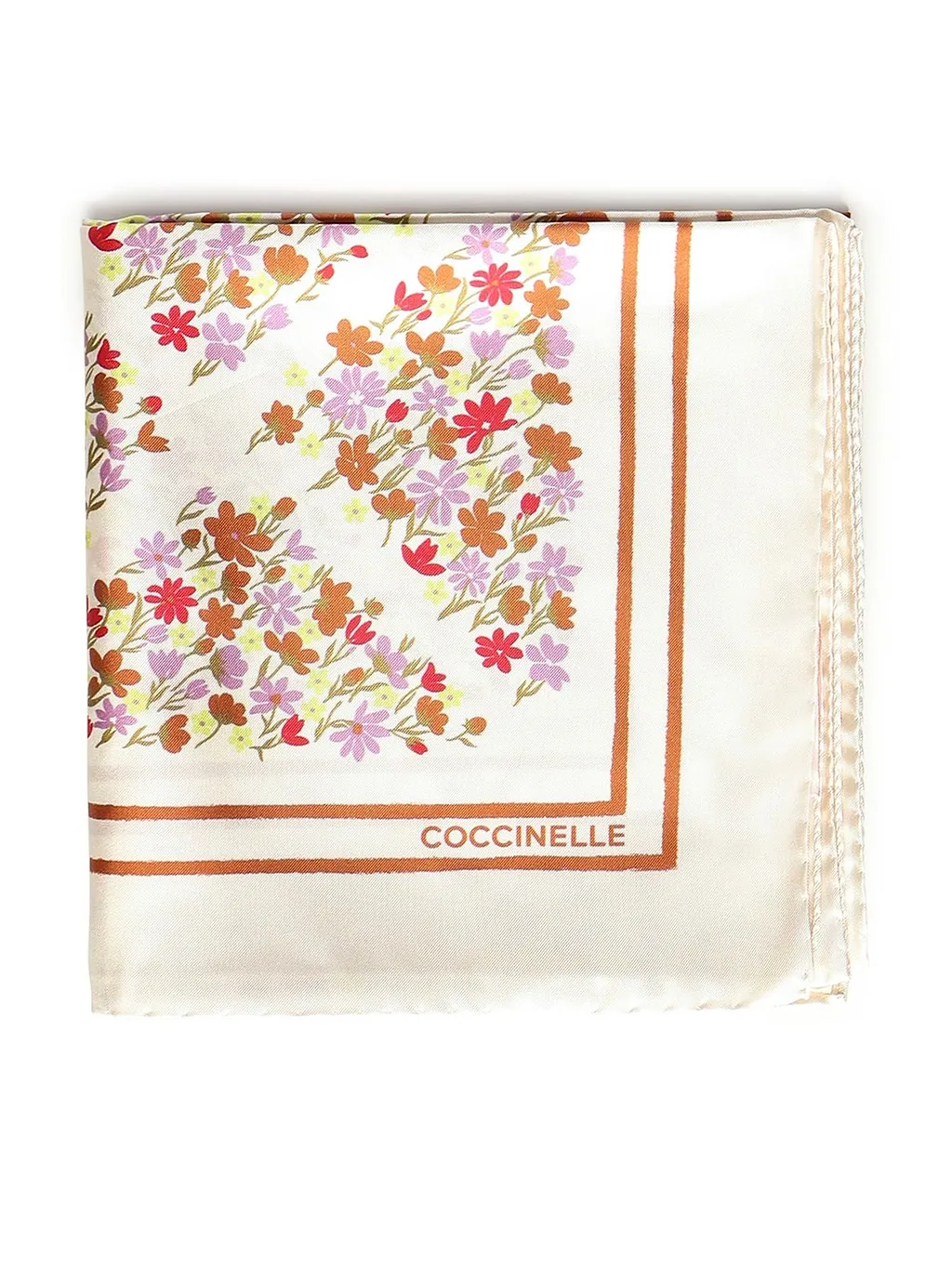 Coccinelle Floral Print Scarf