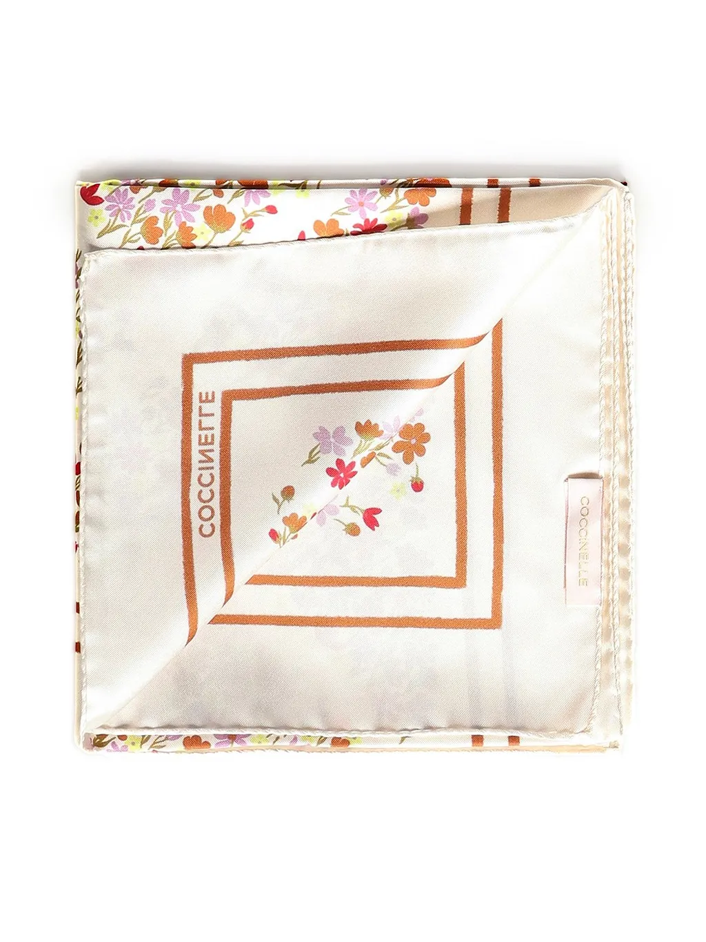 Coccinelle Floral Print Scarf