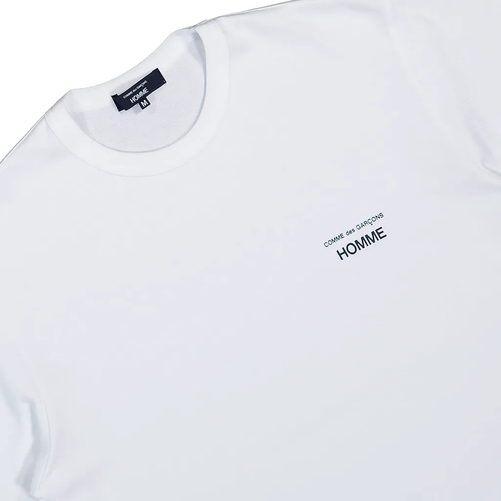 Comme Des GarÇOns Homme Logo Printed Crewneck T-Shirt