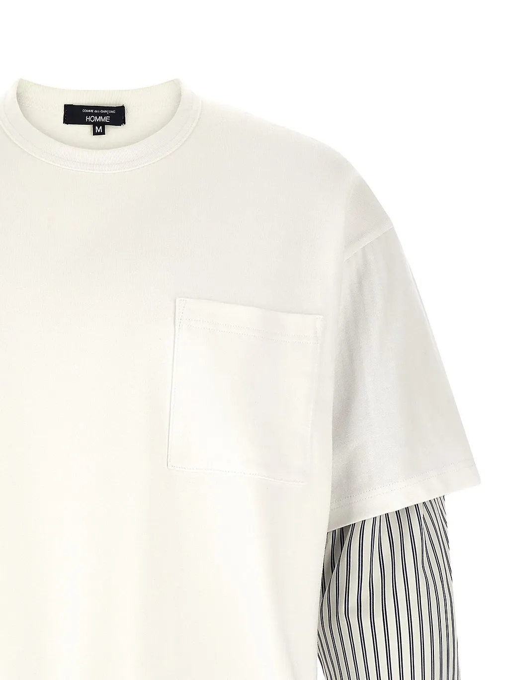 Comme Des GarÇOns Homme Layered Shirt-Insert T-Shirt