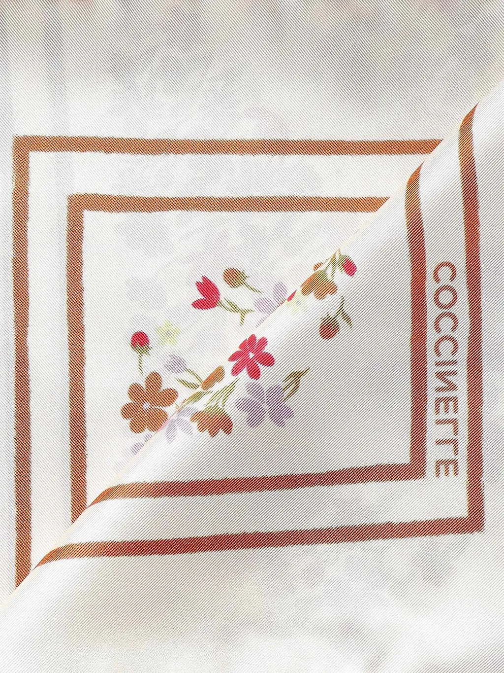 Coccinelle Floral Print Scarf