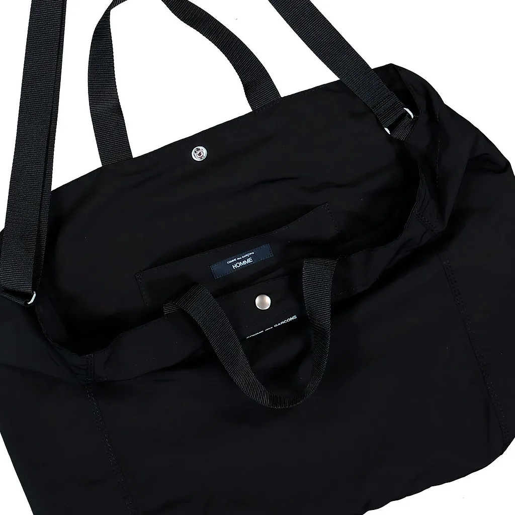 Comme Des GarÇOns Homme Logo-Print Top Handle Bag