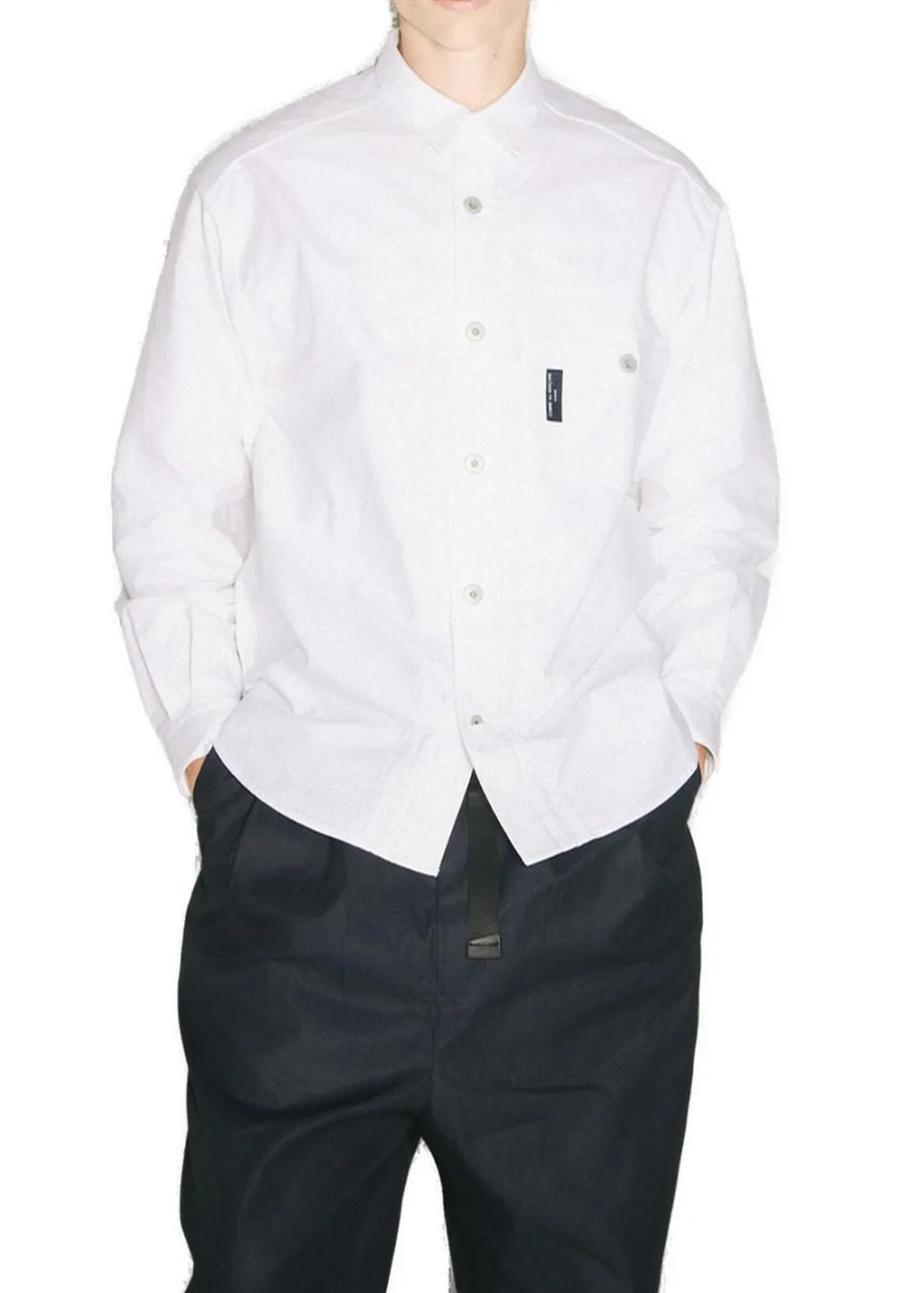 Comme Des GarÇOns Homme Long Sleeved Buttoned Shirt