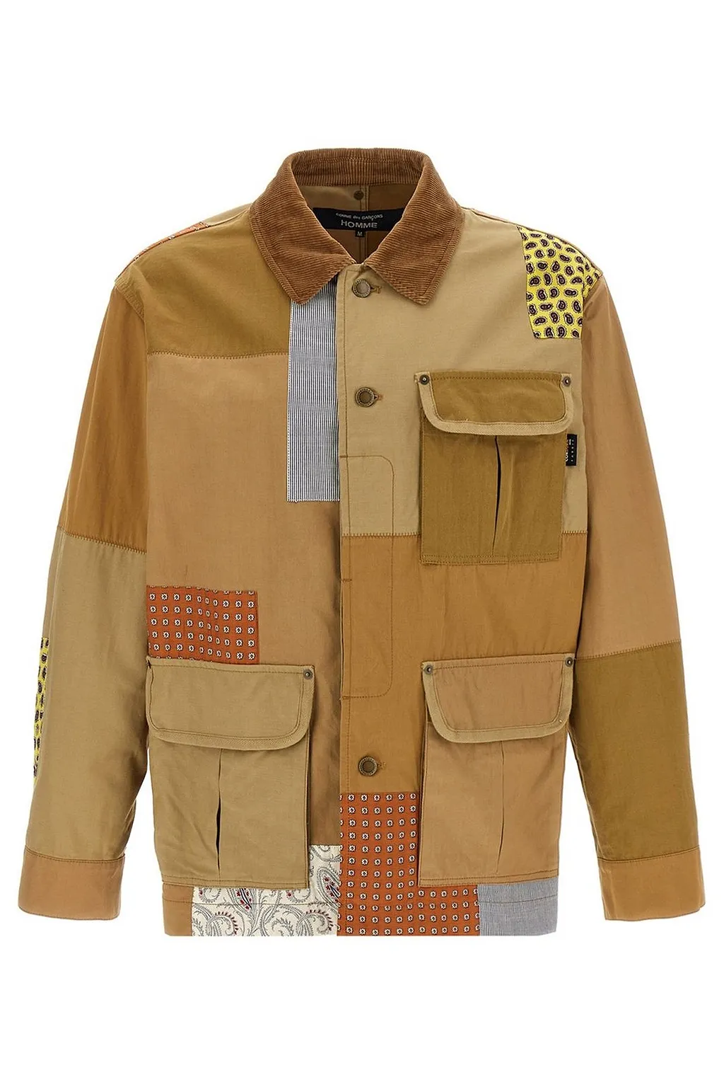 Patchwork Bomber Jacket