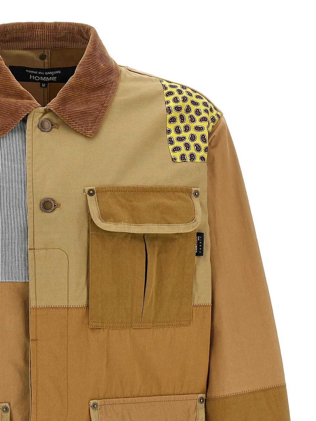 Patchwork Bomber Jacket