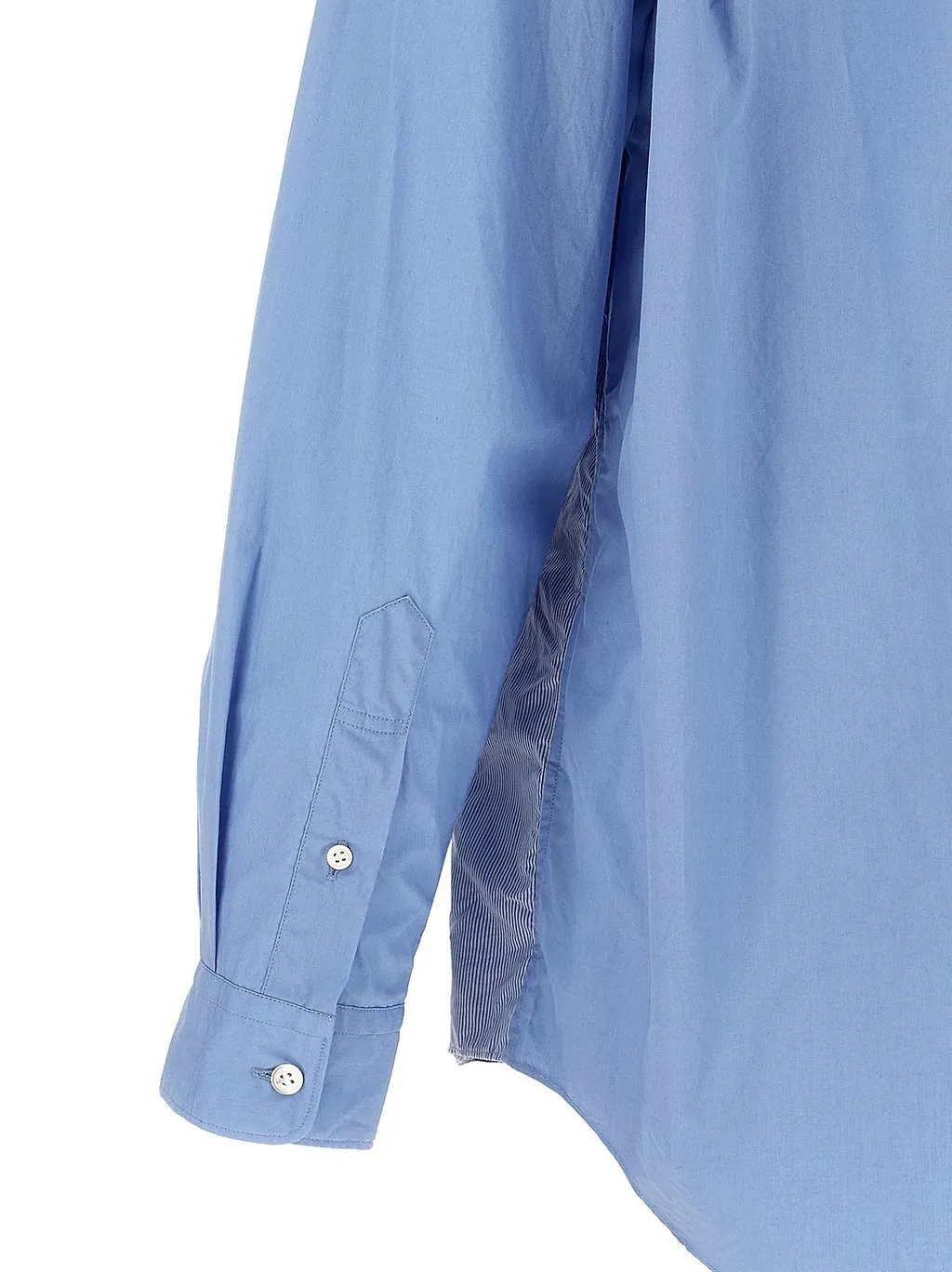 Comme Des GarÇOns Homme Patchwork Panel Shirt