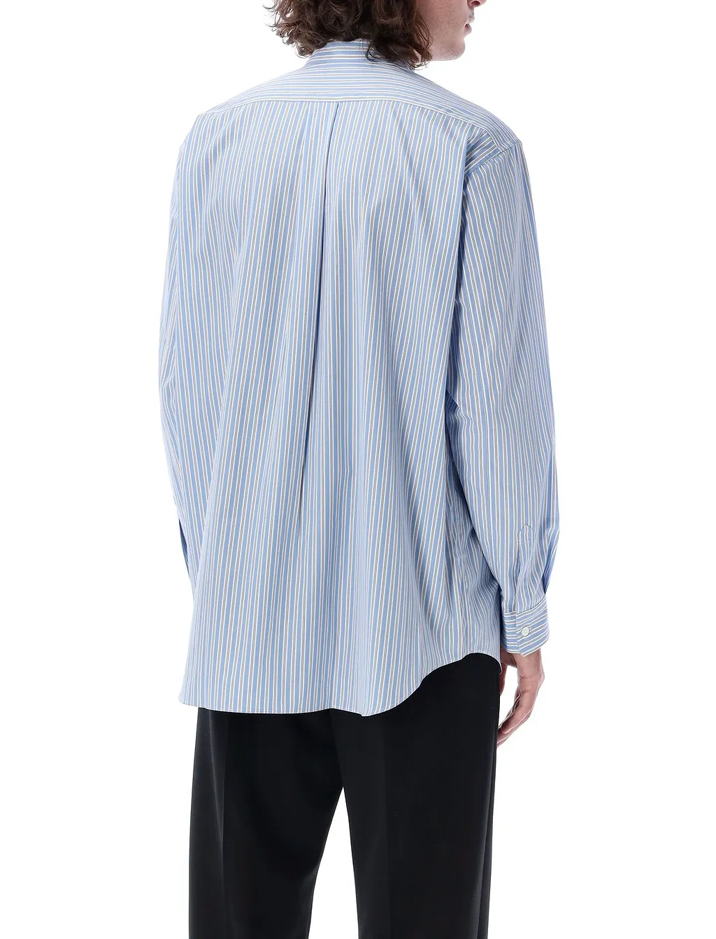 Comme Des GarÇOns Shirt Striped Buttoned Shirt