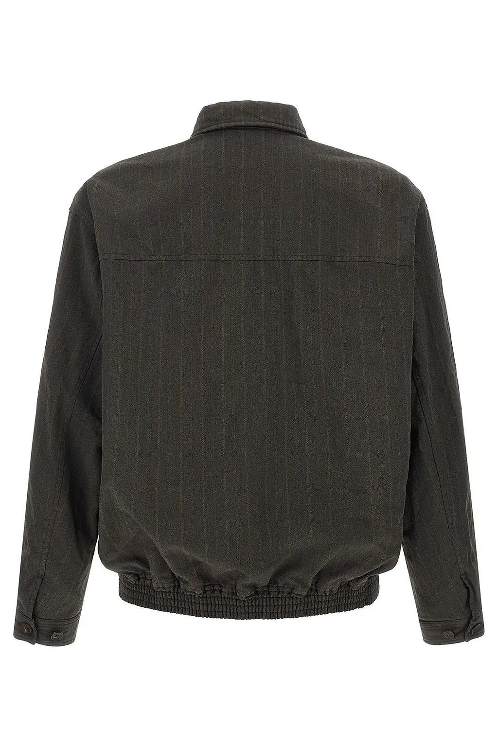 Comme Des GarÇOns Homme Pinstripe Bomber Jacket