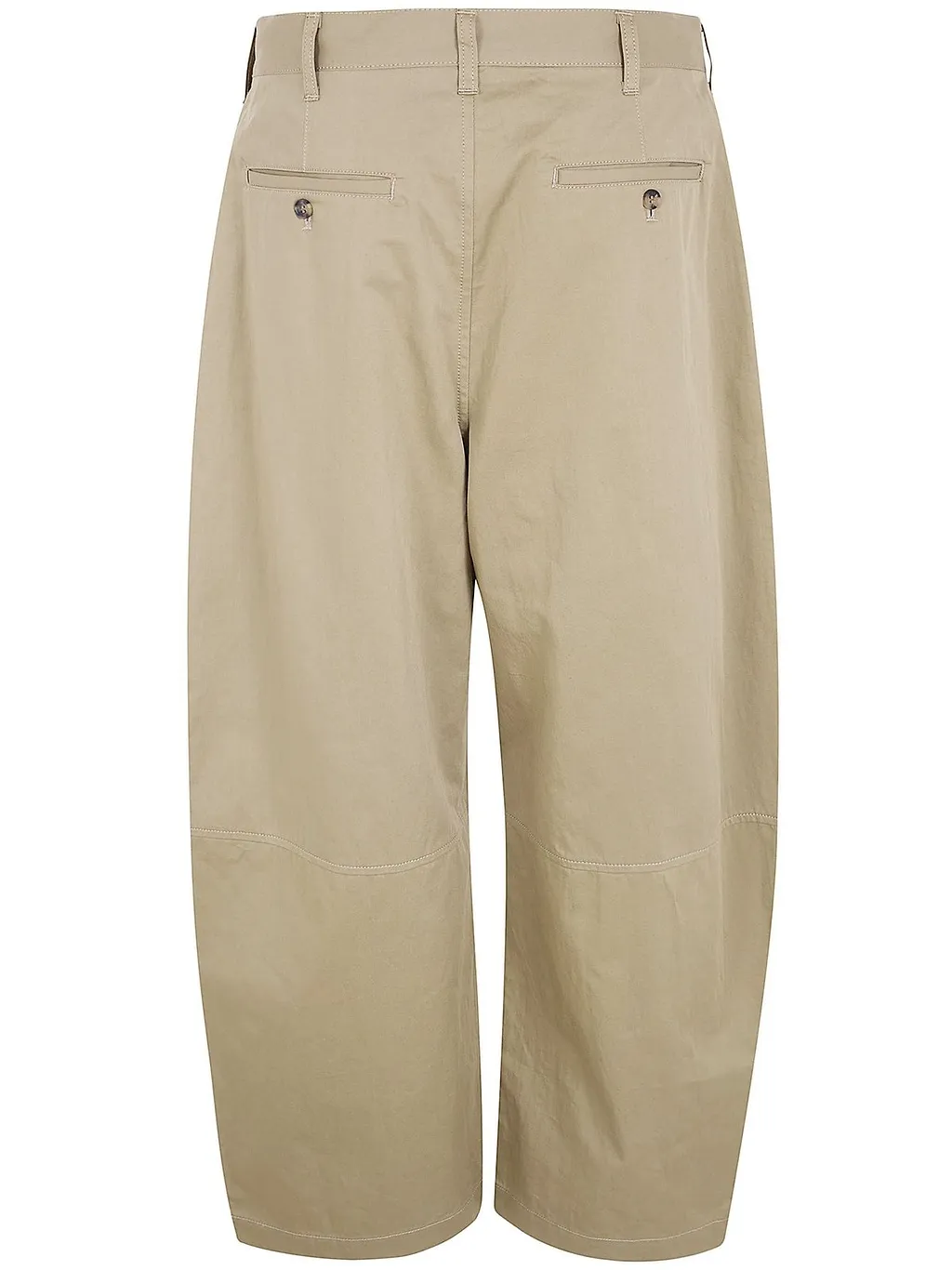 Pleated Wide-Leg Trousers