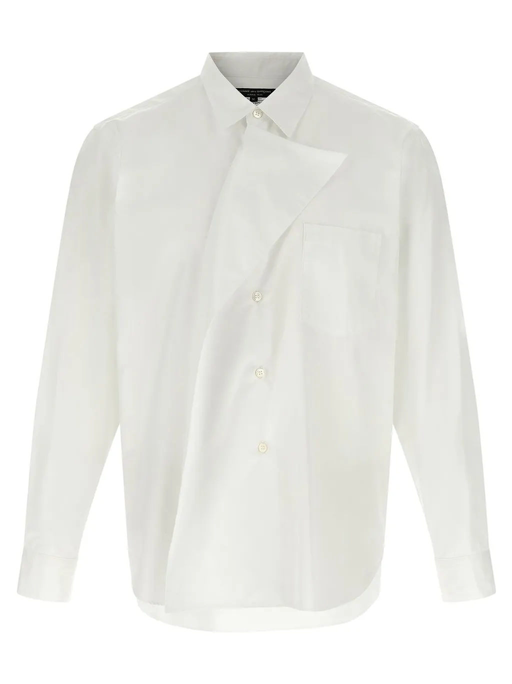 Comme Des GarÇOns Homme Plus Asymmetric Panel Shirt