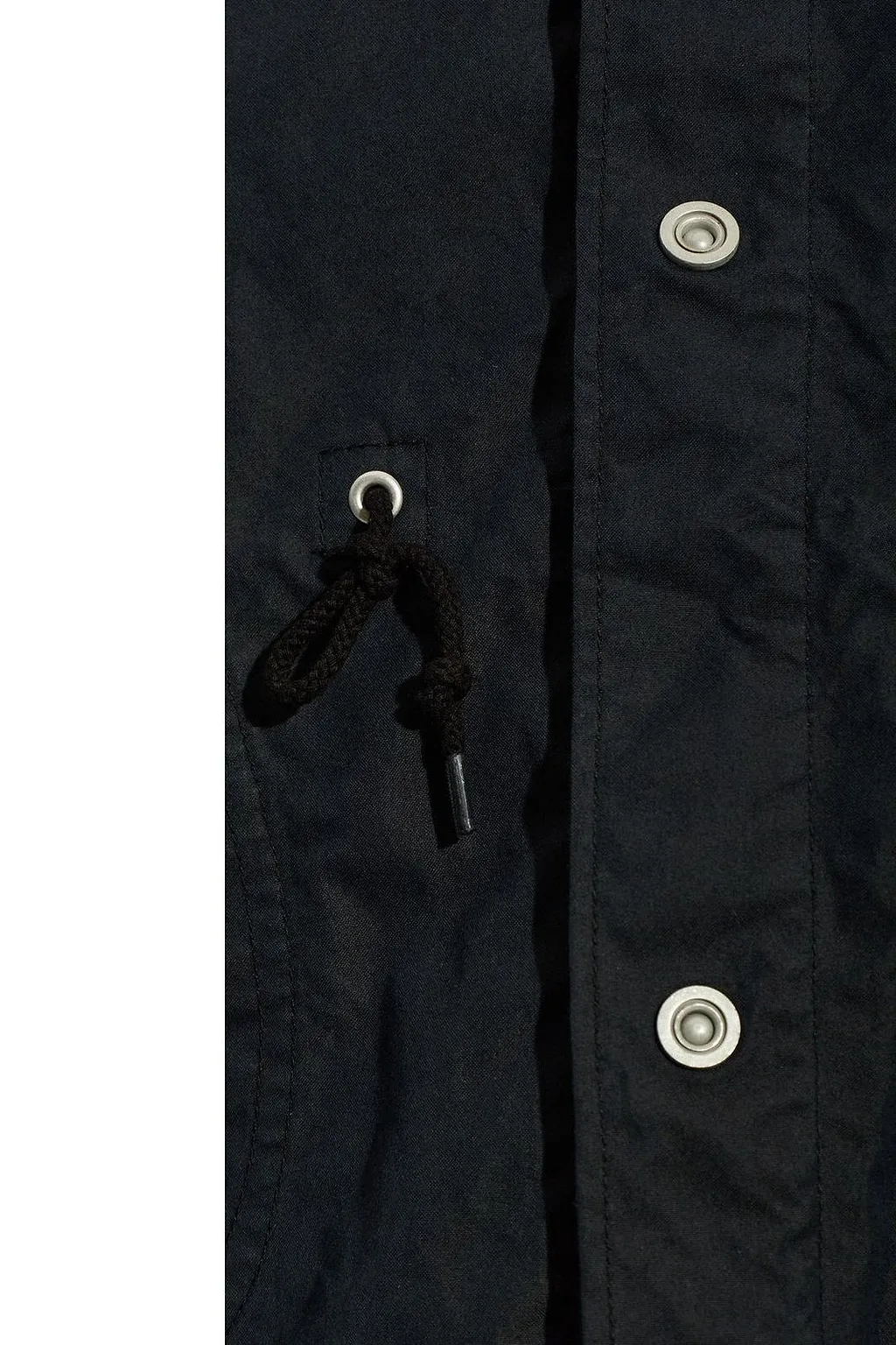 Comme Des GarÇOns Homme Plus Drawstring Hooded Jacket