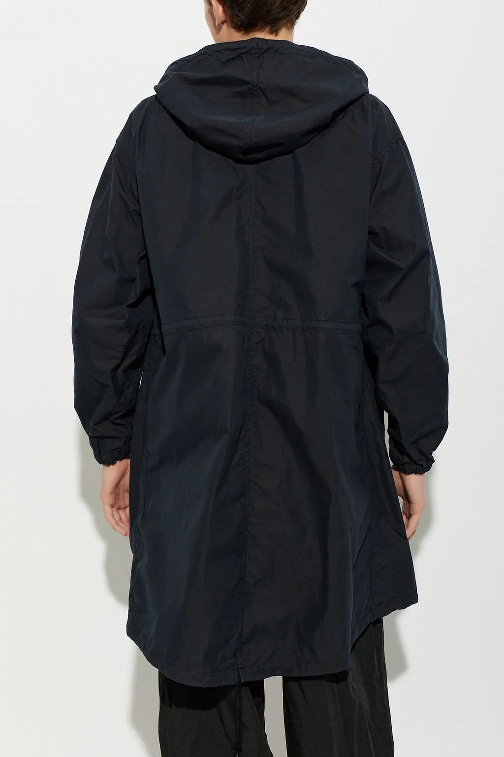 Comme Des GarÇOns Homme Plus Drawstring Hooded Jacket