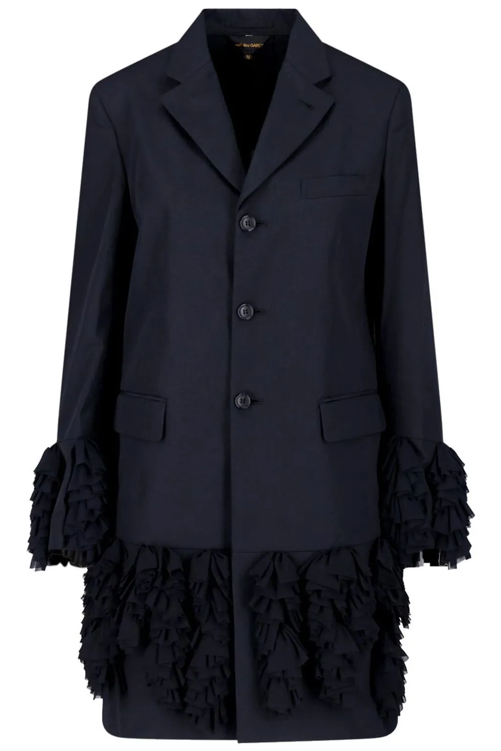 Comme Des GarÇOns Homme Plus Embellished Hem Jacket