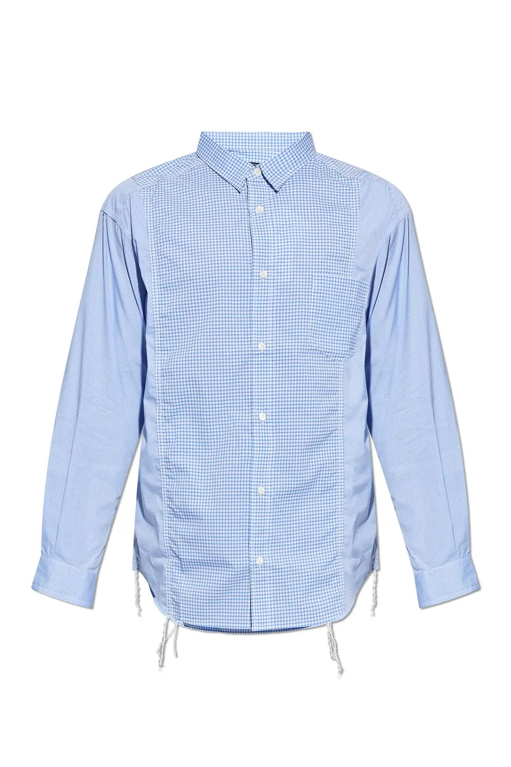 Comme Des GarÇOns Homme Plus Ruched Checked Shirt