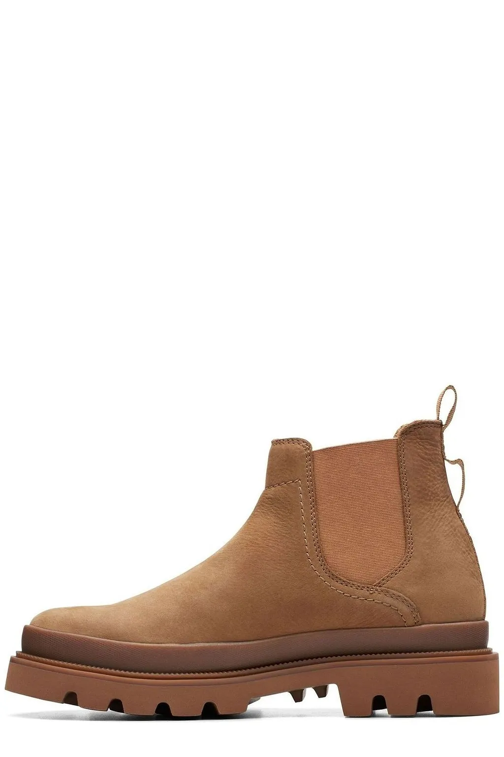Clarks Badell Top Lug-Sole Chelsea Boots