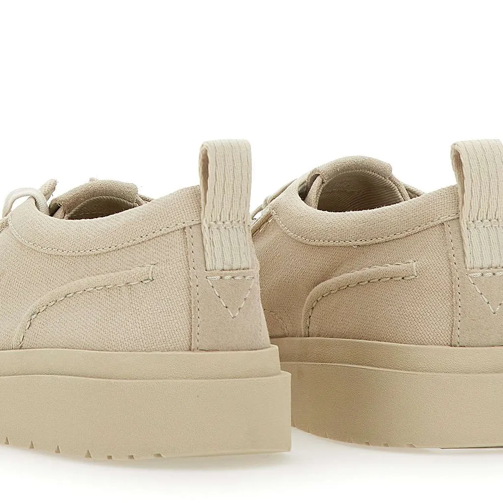 Clarks Polden Moc Canvas Lace-Up Shoes