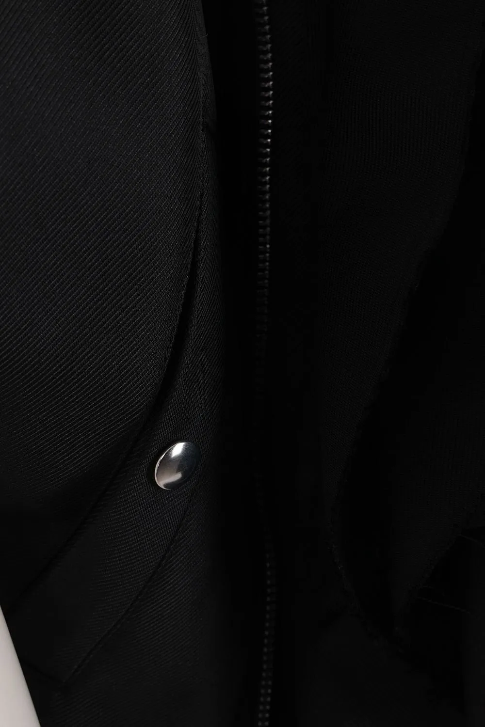 Comme Des GarÇOns Homme Plus Ruffle Detailed Cropped Jacket