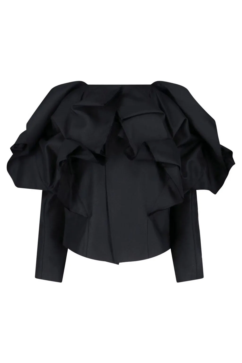 Comme Des GarÇOns Homme Plus Ruffled Top