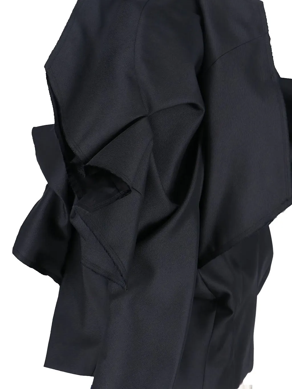 Comme Des GarÇOns Homme Plus Ruffled Top