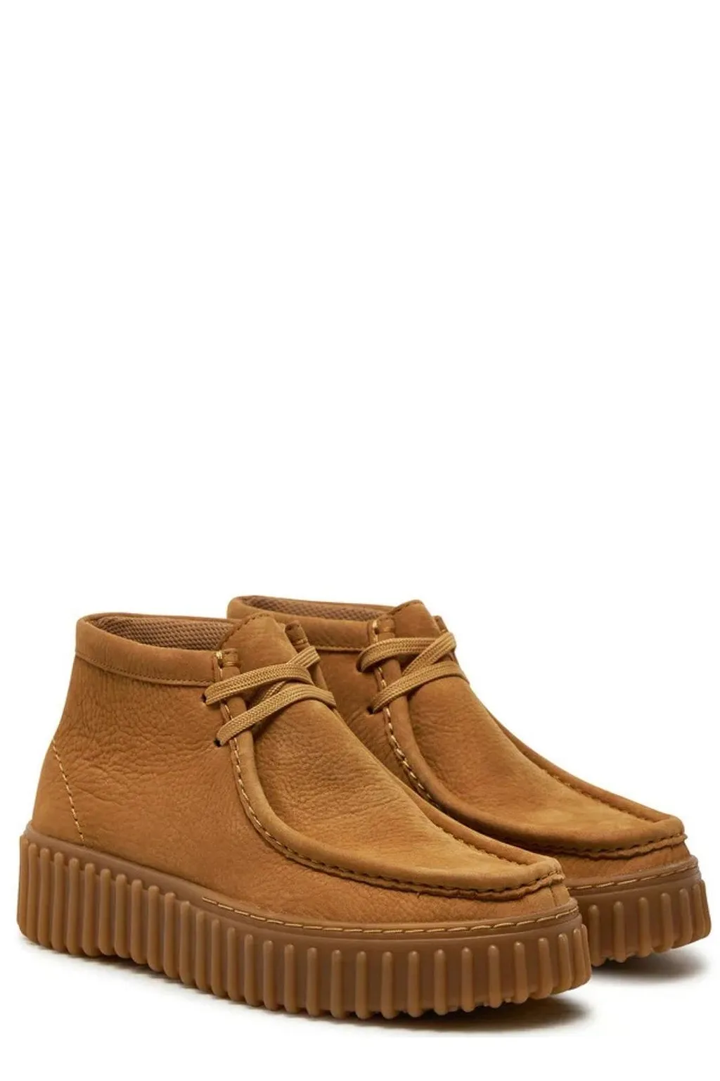 Torhill Moss Platform Ankle Boots