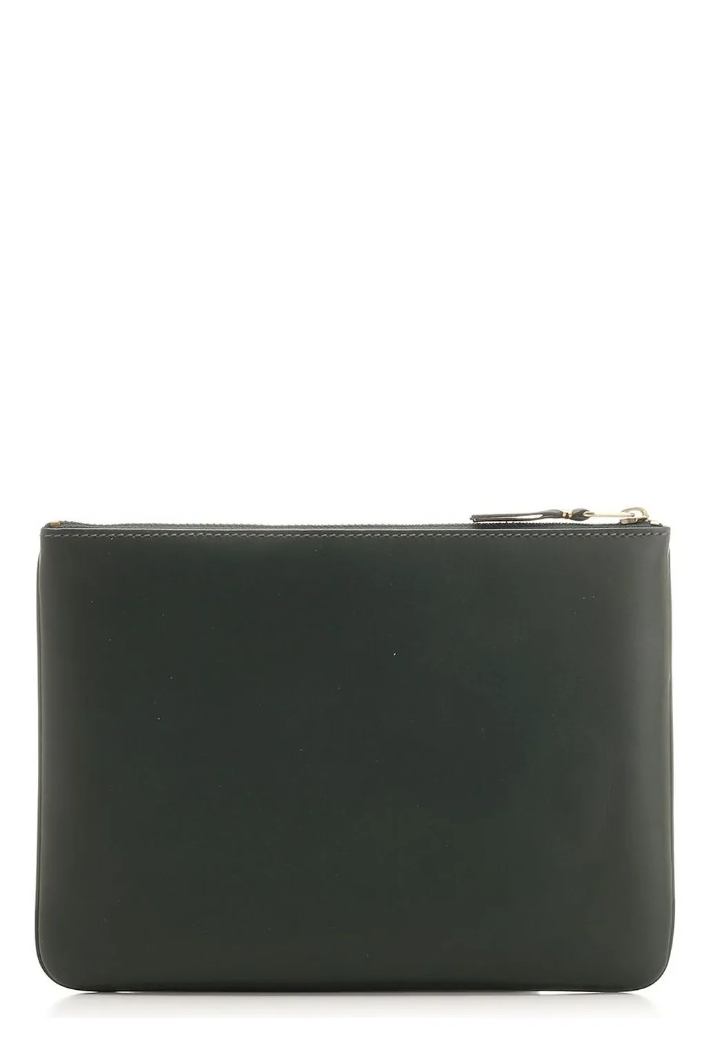 Comme Des GarÇOns Wallet Logo Printed Zipped Pouch