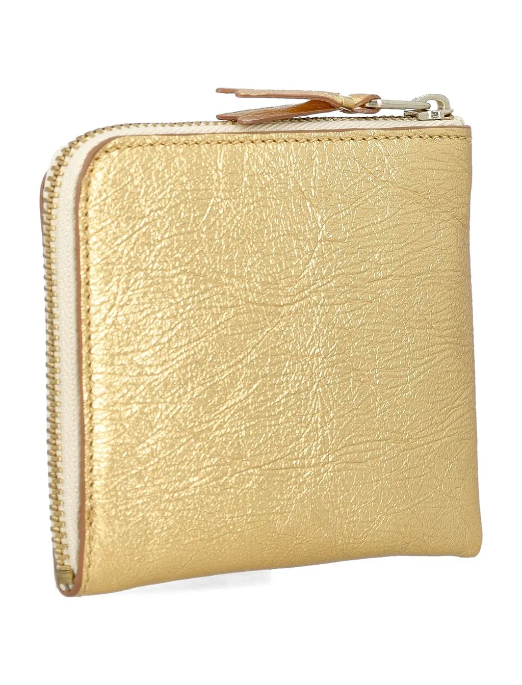 Comme Des GarÇOns Wallet Gold Line Zip-Around Wallet
