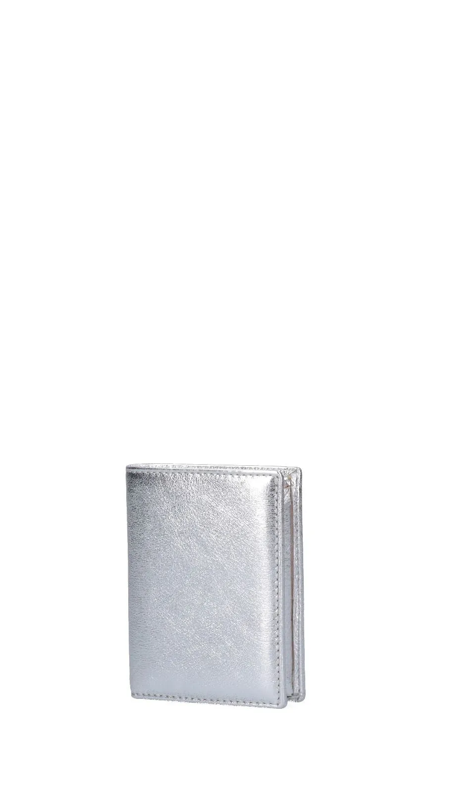Comme Des GarÇOns Wallet Metallic Bifold Cardholder