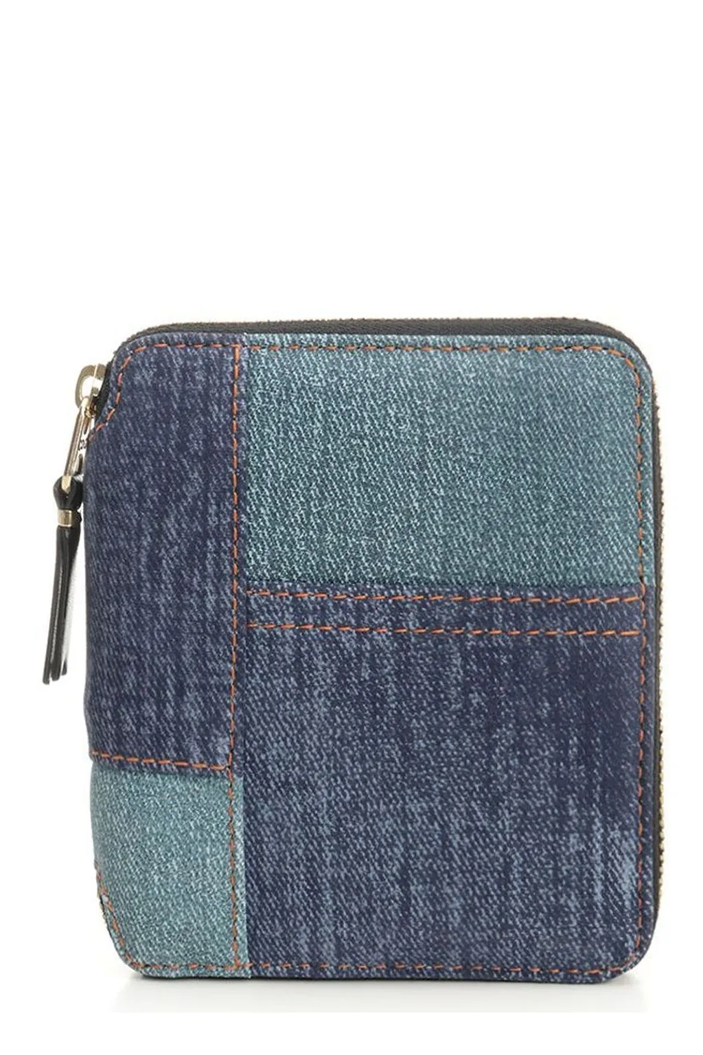 Comme Des GarÇOns Patchwork Zip Around Wallet