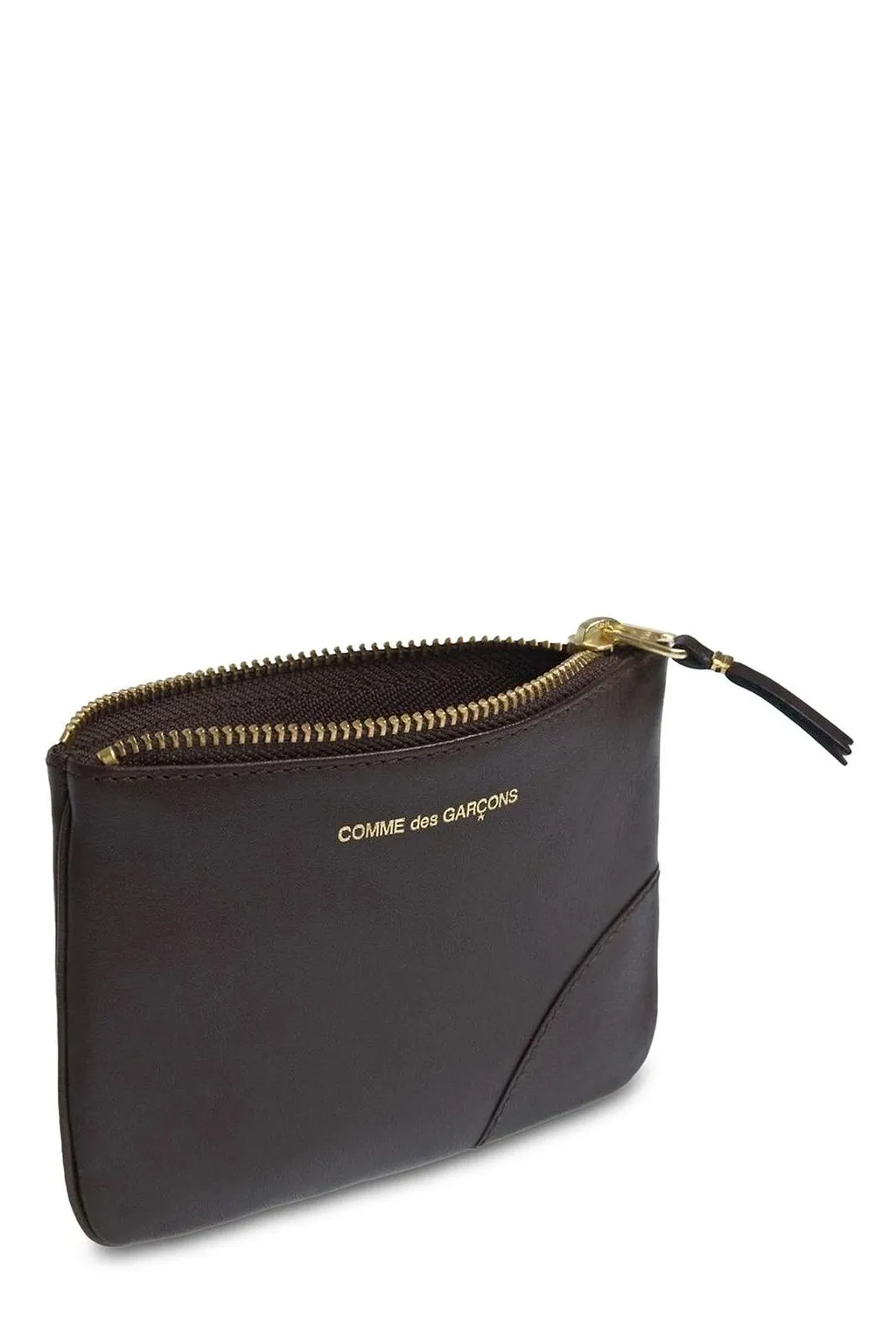 Comme Des GarÇOns Wallet Logo Printed Zipped Cardholder