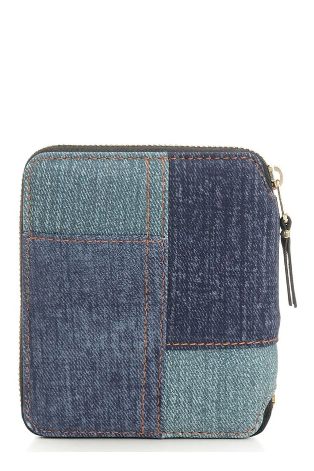 Comme Des GarÇOns Patchwork Zip Around Wallet