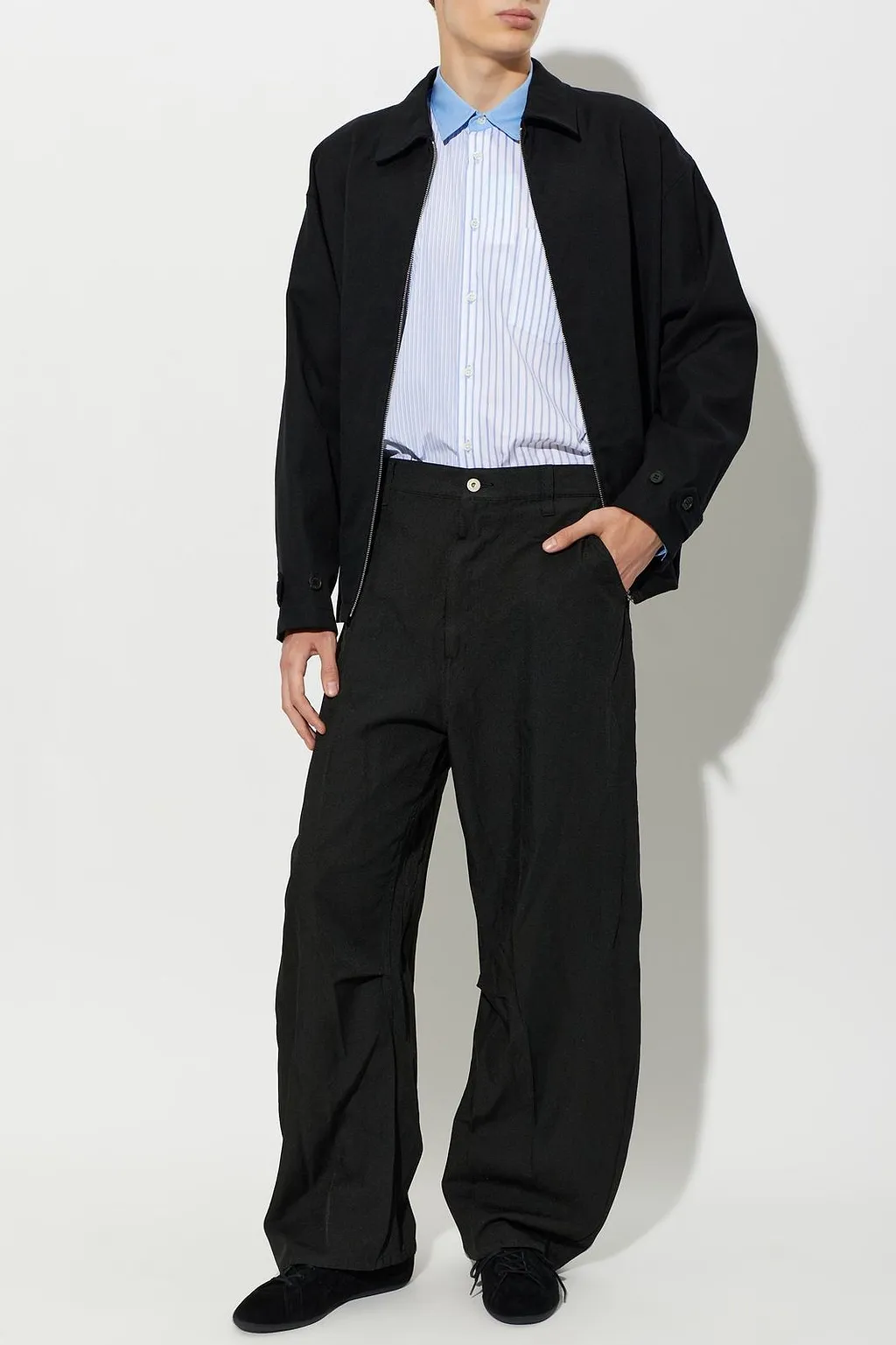 Comme Des GarÇOns Homme Zip Front Jacket