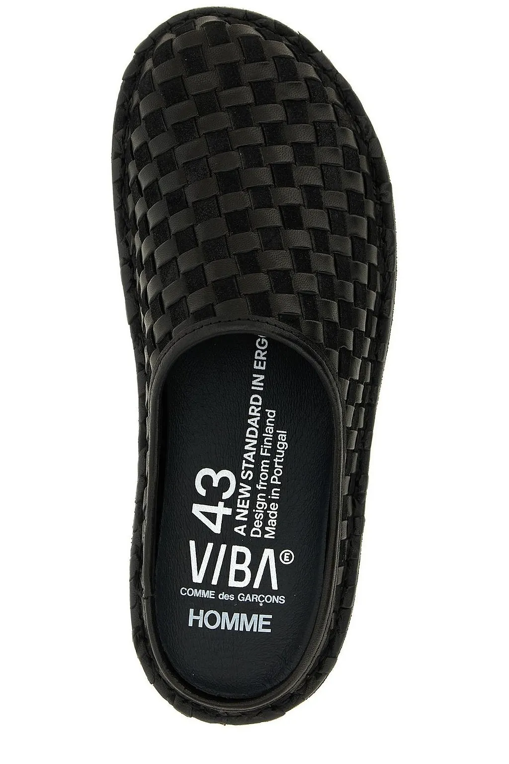 Comme Des GarÇOns Homme Roma Woven Clogs