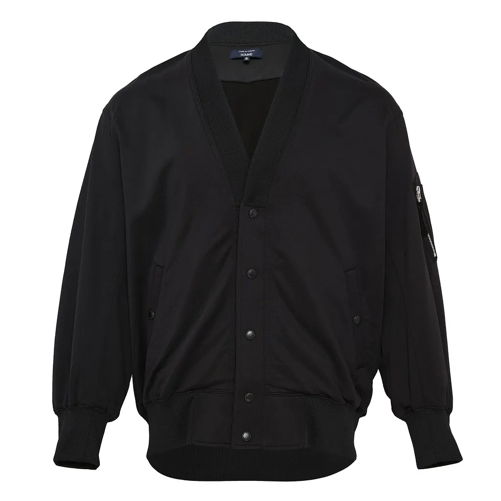 Comme Des GarÇOns Homme V-Neck Long Sleeved Jacket