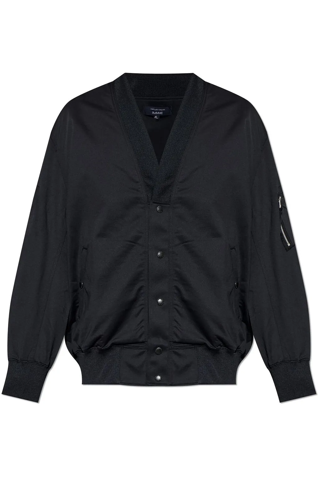Comme Des GarÇOns Homme V-Neck Long Sleeved Jacket