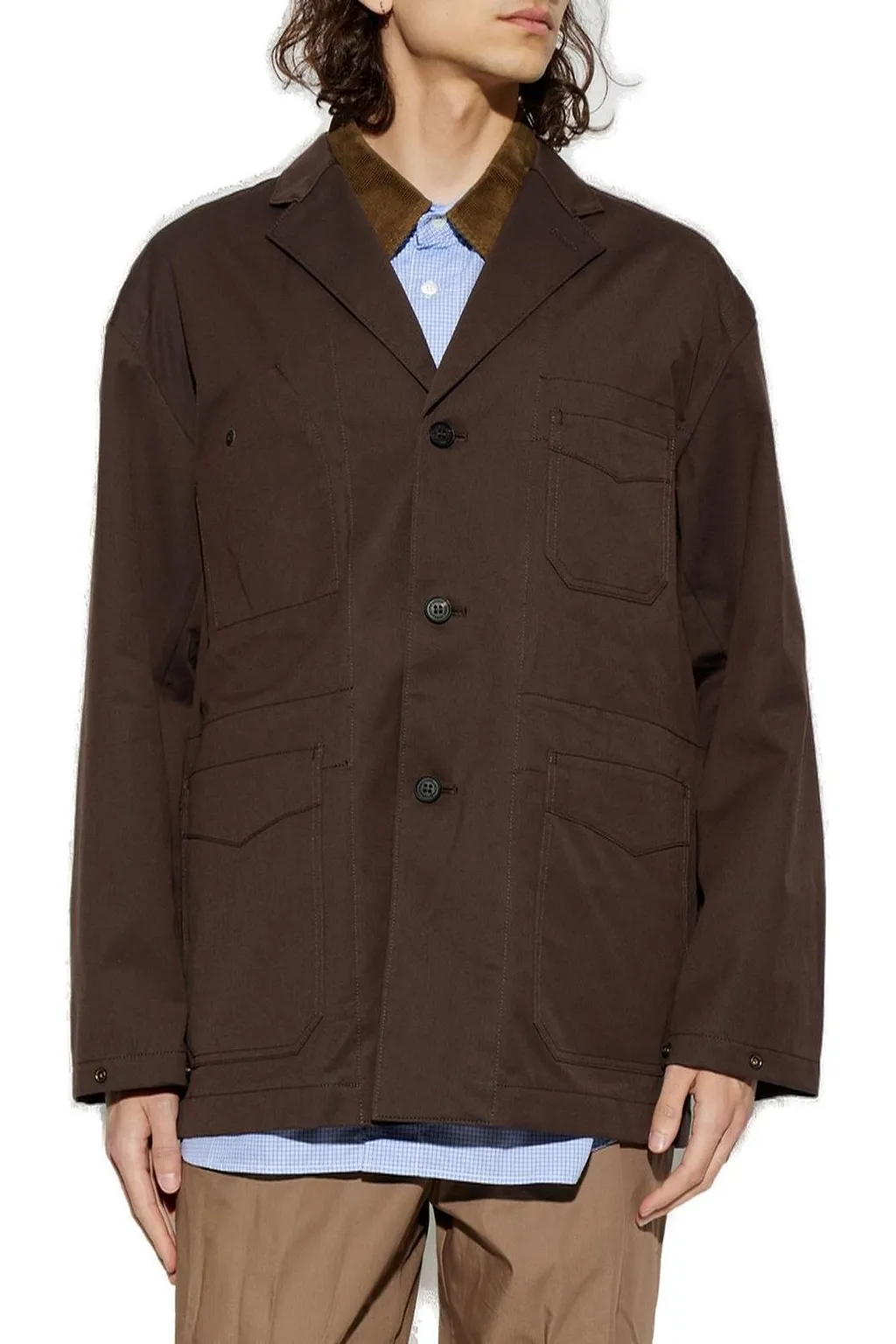 Comme Des GarÇOns Homme Single Breasted Jacket