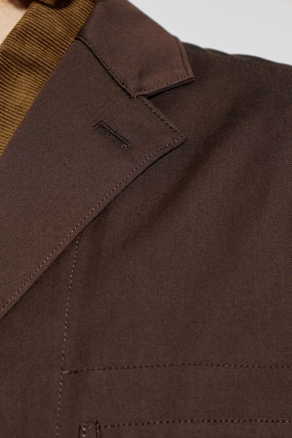 Comme Des GarÇOns Homme Single Breasted Jacket