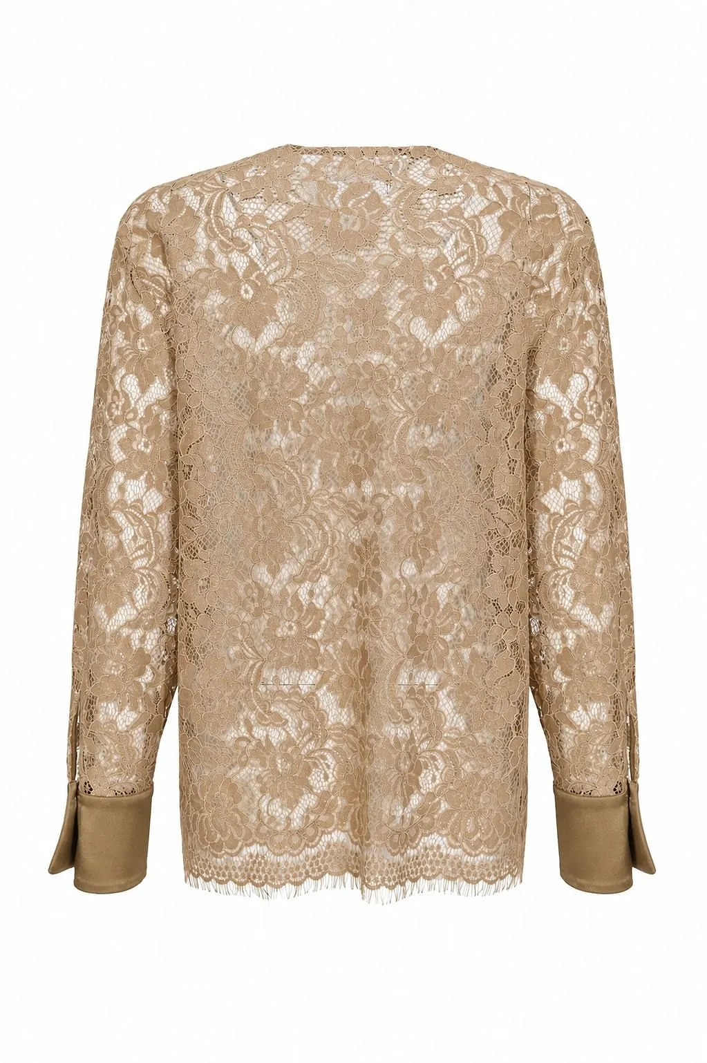 Lace Panel Shirt