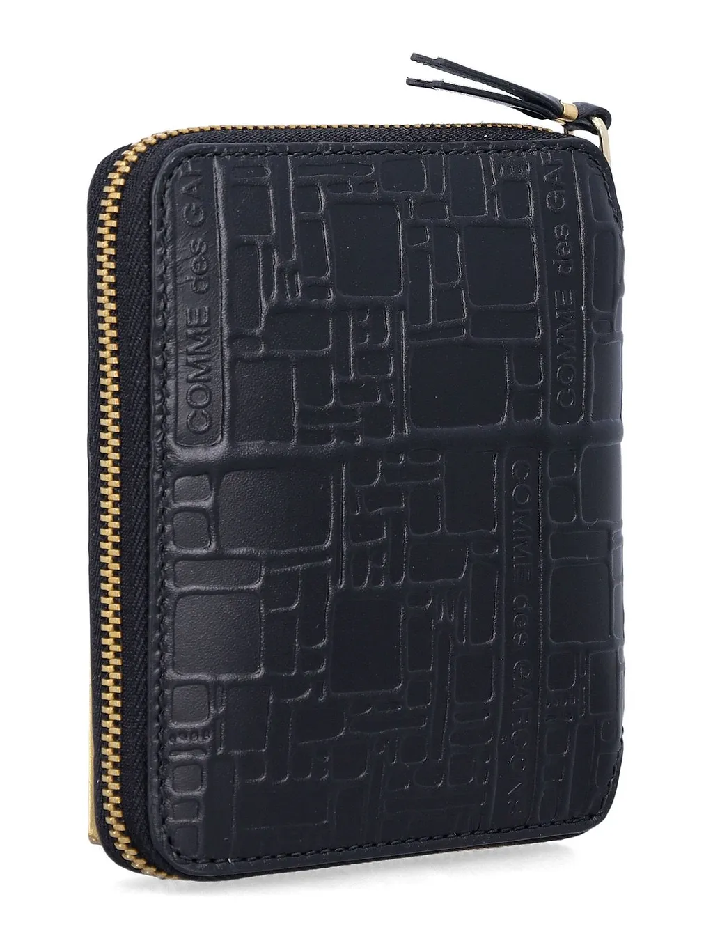 Comme Des GarÇOns Wallet Zip-Around Embossed Wallet