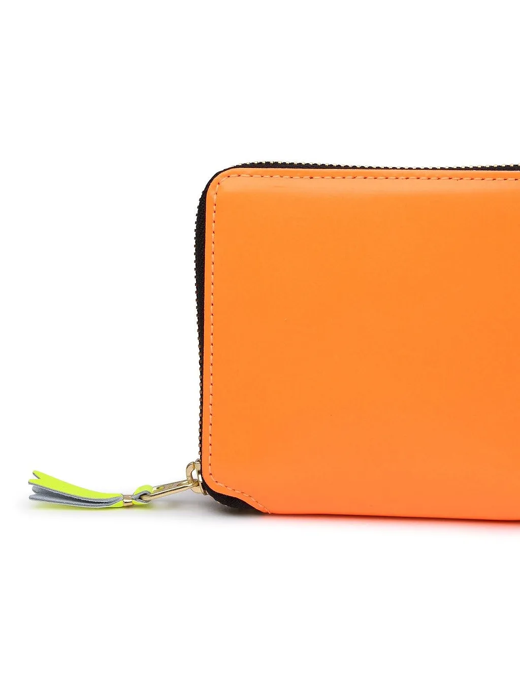 Comme Des GarÇOns Wallet Super Fluo Zipped Wallet