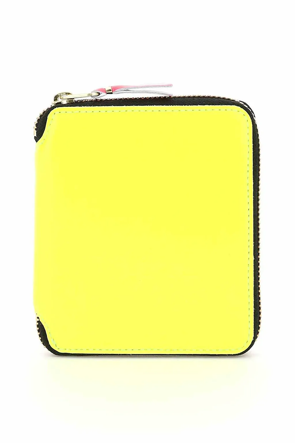 Comme Des GarÇOns Wallet Super Fluro Zipped Wallet