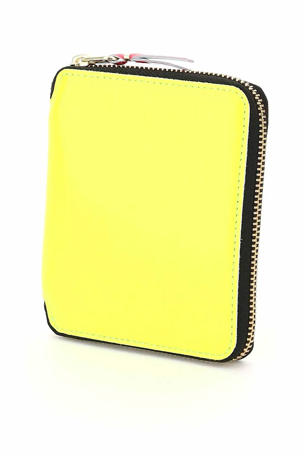 Comme Des GarÇOns Wallet Super Fluro Zipped Wallet