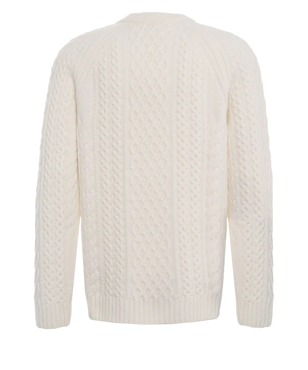 Closed Cable Knit Jumper