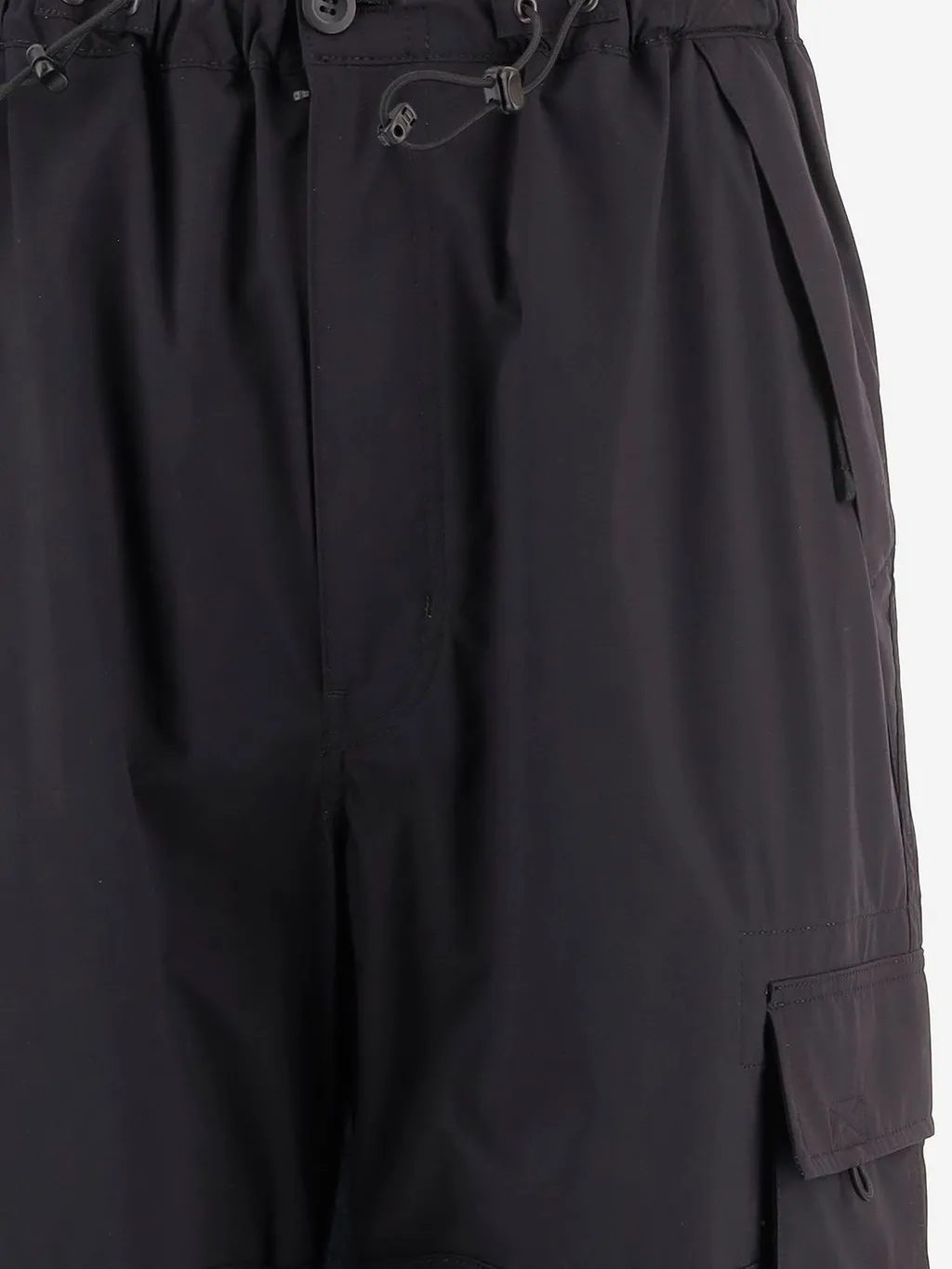 Comme Des GarÇOns Homme Wide-Leg Drawstring Cargo Pants